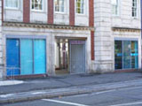 Cyrenians Community Centre Entrance behind St Matthews Church