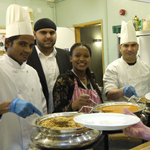 Rasoi Help Homeless in Swansea March 2014