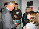 HRH Prince of Wales and CET Staff